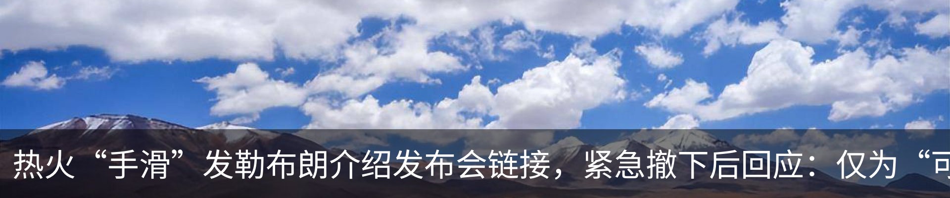 最新动态